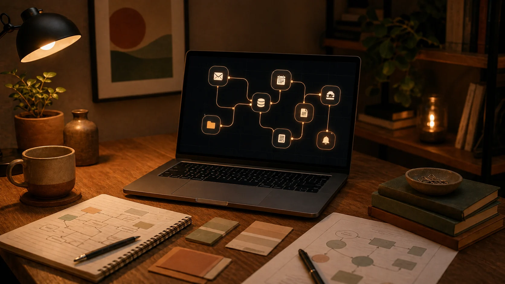 Automation workflow workspace